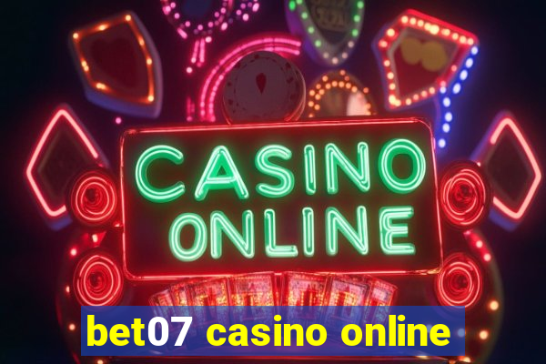 bet07 casino online